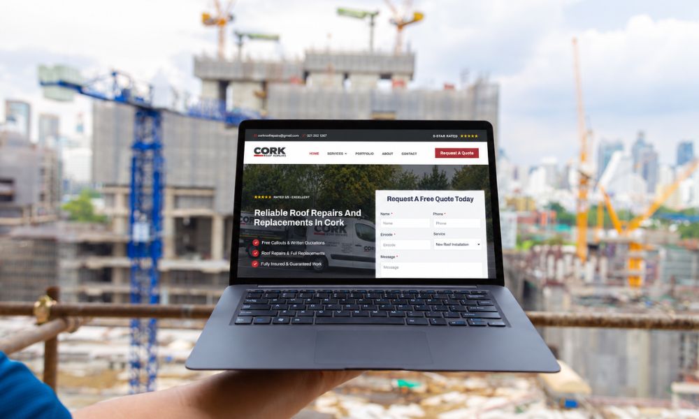Website design for Cork trades businesses